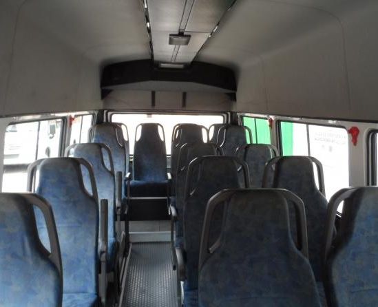 Autocares perera interior de bus